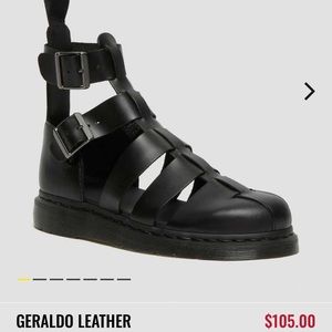 Doc marten Geraldo leather gladiator sandals